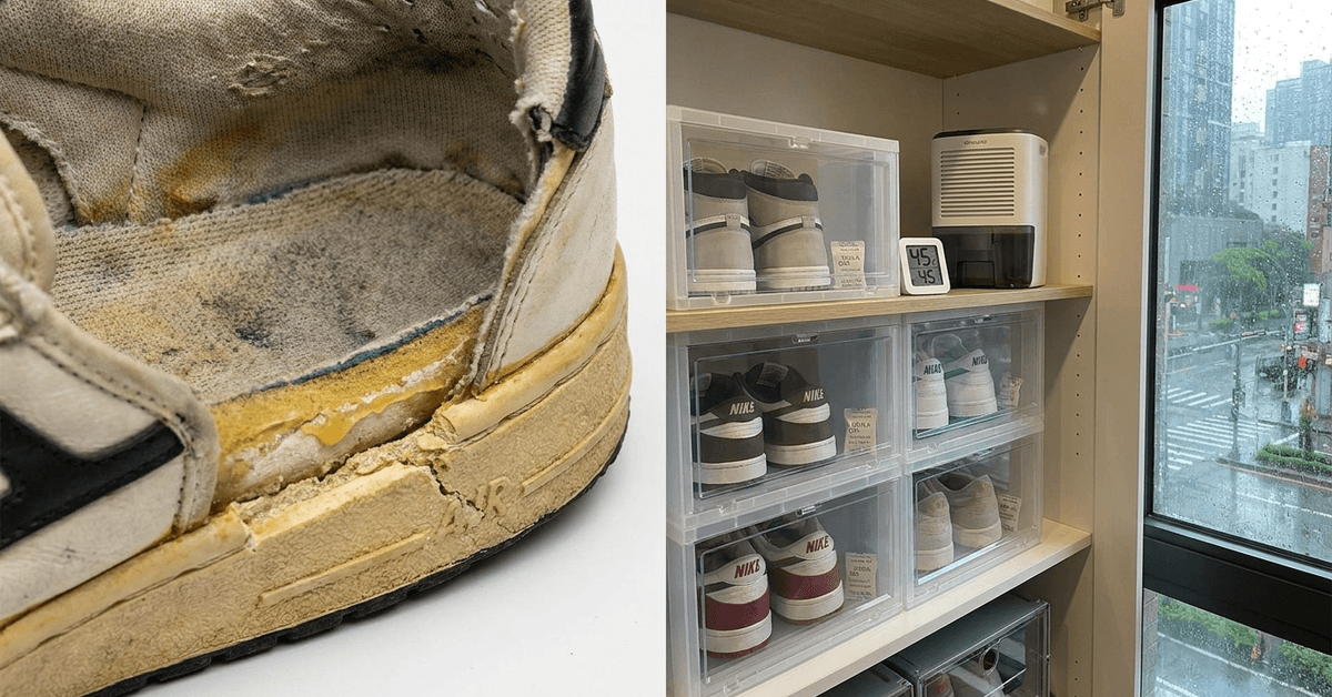 How Humidity Affects Your Sneakers and How to Prevent Crumbling