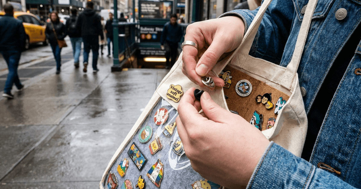 How to Store and Protect Delicate Enamel Pins on Bags