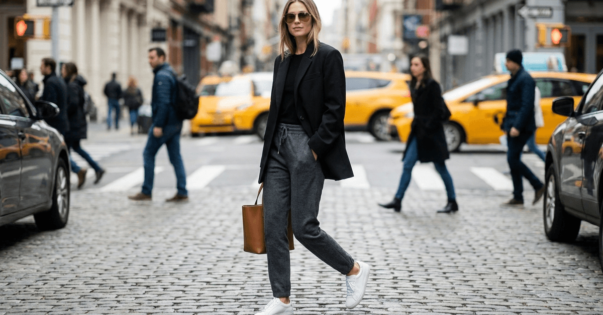5 Easy Ways to Style Sweatpants for an Elevated Look