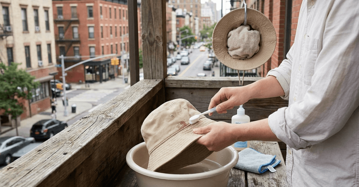 How to Clean and Dry Bucket Hats Without Losing Their Shape